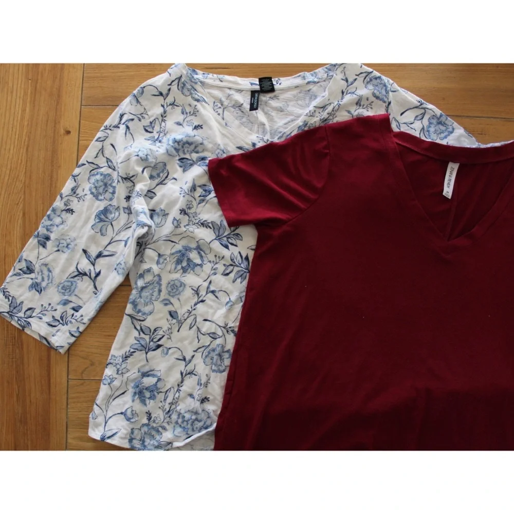Plus Size (3) Piece Plus Size Top Lot 2X NWT and Preowned - Picture 2 of 6